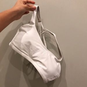 lululemon white sports bra